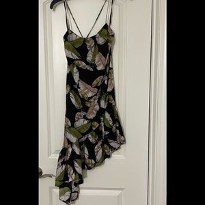 Lulu's Floral High-Low Dress